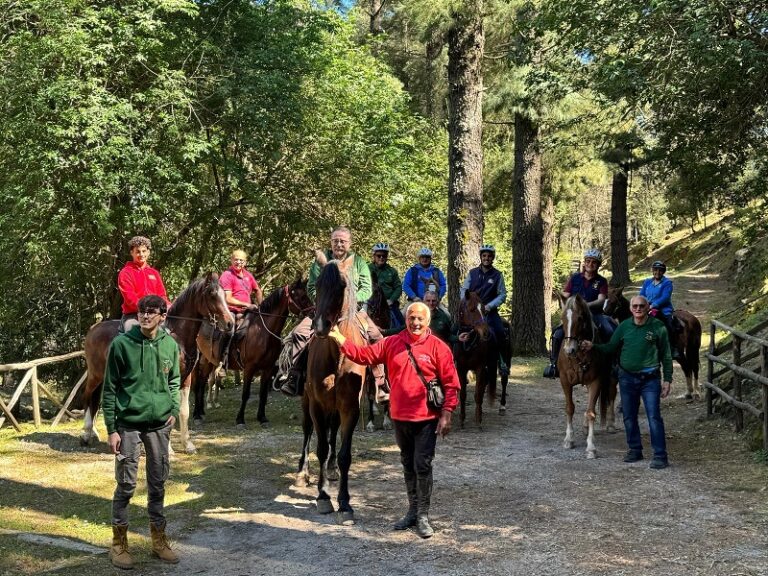 Castelbuono, escursione a cavallo organizzata da BCsicilia