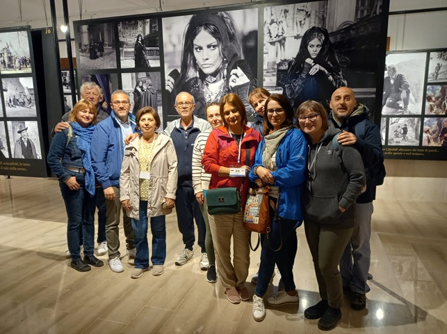 Ciminna, i ragazzi dell’Erasmus in visita alla mostra di BCsicilia sul Film “Il Gattopardo”