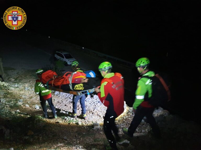 Madonie, soccorso escursionista infortunata a Pizzo Scalonazzo