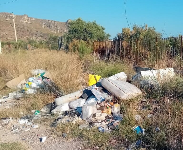 Termini Imerese, la Regia trazzera di Contrada Bragone è una discarica a cielo aperto