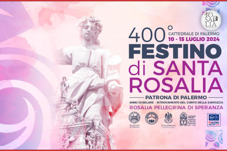 Festino di Santa Rosalia 2024: Esperonews trasmetterà le principali funzioni religiose in streaming