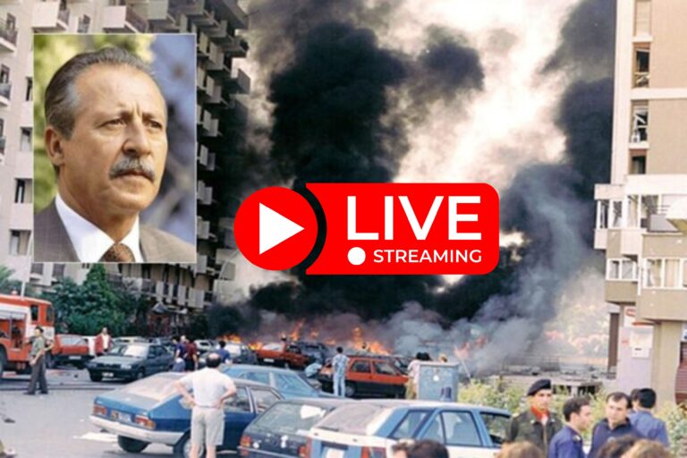 Strage di Via D’Amelio, tra depistaggi ed eversione: dibattito on line – DIRETTA