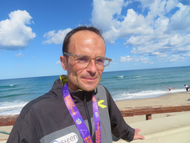 Giornale di Cefalù. Corsa del SS. Salvatore: vince il cefaludese Renato Imbraguglio