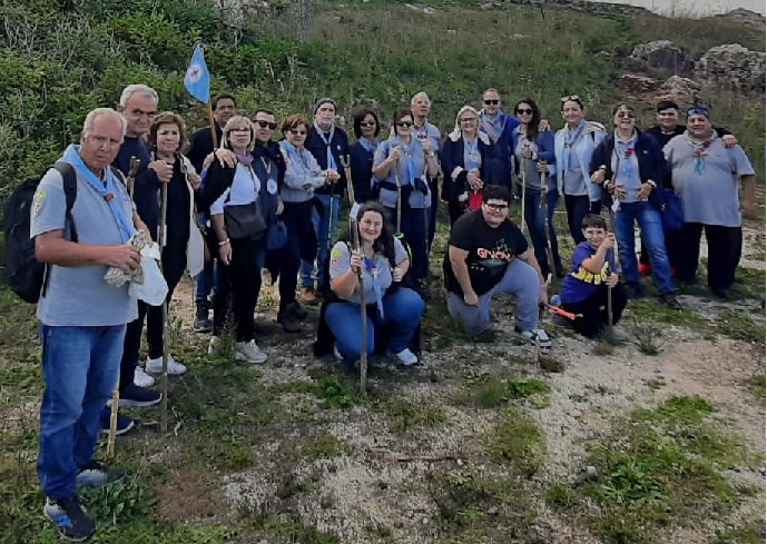 Trabia, Tempo d’autunno: escursione del Masci a Monreale, al “Castellaccio” e all’abbazia di San Martino delle Scale