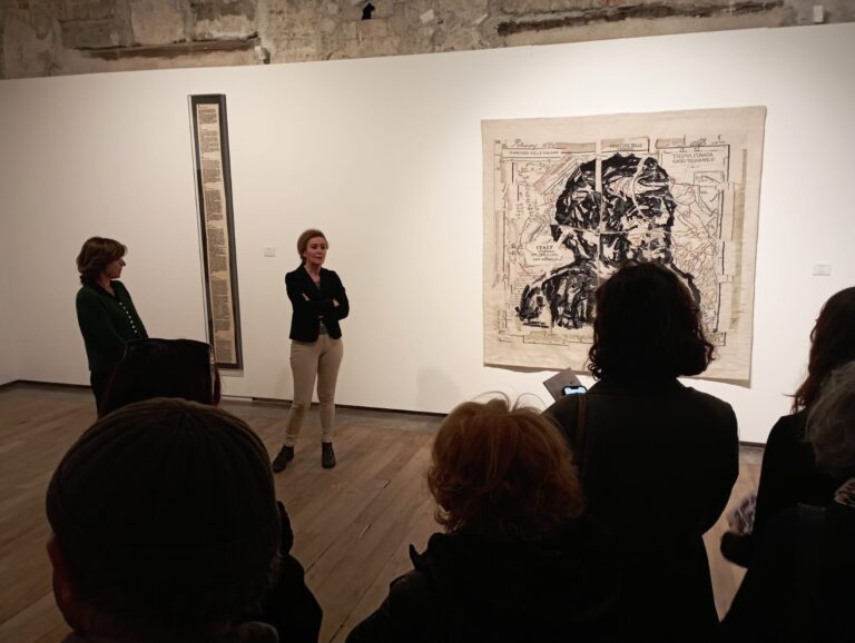 “Cicero”: alla Galleria di arte contemporanea di palazzo Riso a Palermo l’arazzo di William Kentridge