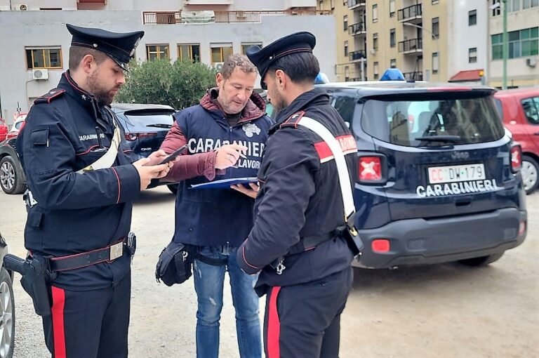 Controlli su due cantieri nelle Petralie: 11 denunciati e 30.000 euro per violazione della sicurezza sui luoghi di lavoro 