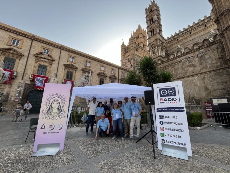 Radio Spazio Noi, emittente radiofonica dell’Arcidiocesi di Palermo, si conferma prima tra le radio comunitarie in Sicilia