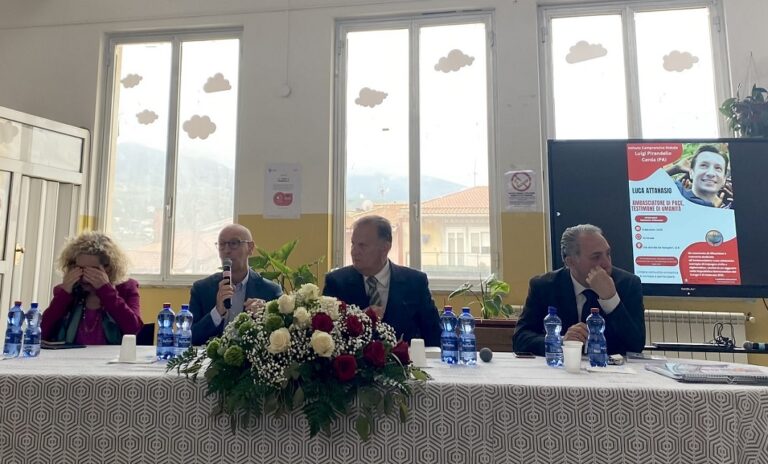Cerda, l’Istituto Comprensivo Pirandello ricorda Luca Attanasio, l’Ambasciatore di pace