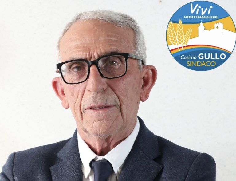 Montemaggiore ha il nuovo sindaco, è Cosimo Gullo