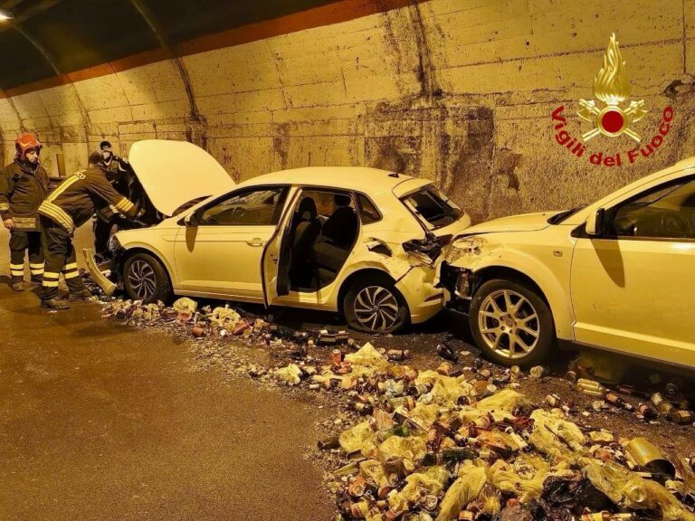 Incidente A19: sale a 15 il bilancio dei veicoli coinvolti – FOTO