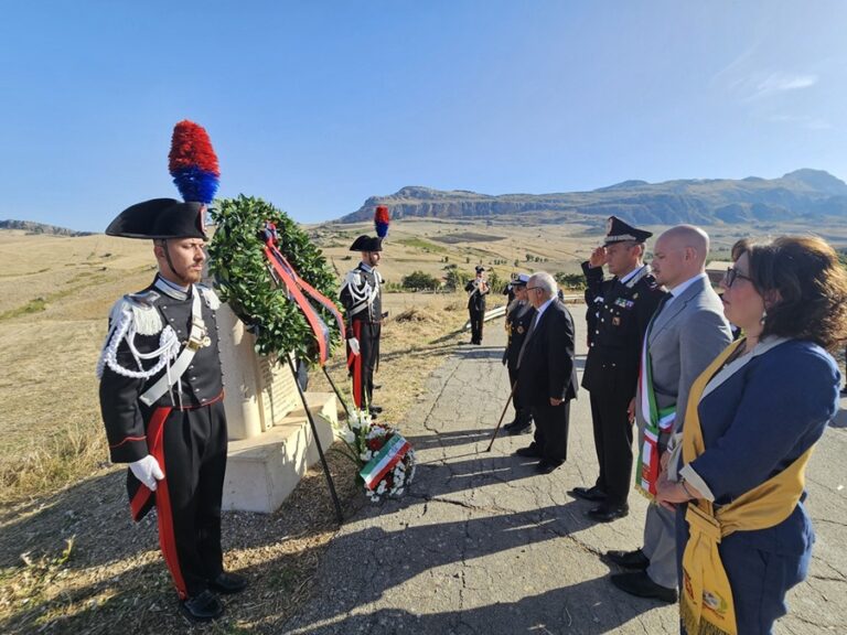 Ciminna, 66° anniversario dell’uccisione del Carabiniere Scelto Clemente Bovi