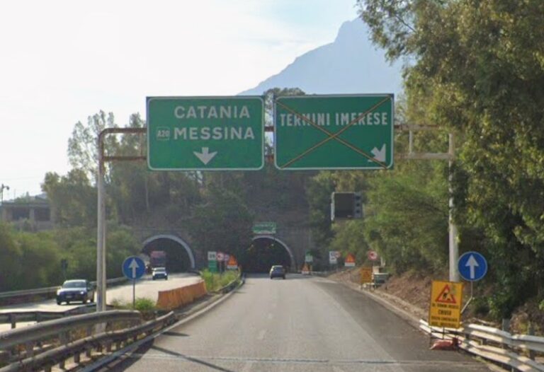 La prossima settimana previste chiusure notturne nel tratto autostradale Termini Imerese – Trabia