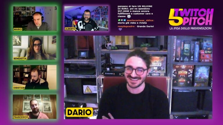 Dario Nunnari vola in finale al Twitch Pitch!