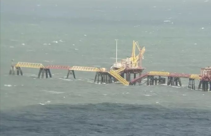 Esperonews Termini Imerese crollo pontile Enel