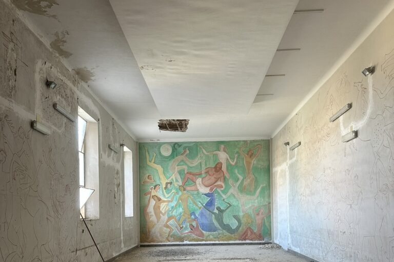 Termini Imerese, verranno finalmente recuperati gli affreschi dell’Amorelli nell’ex aula magna del Liceo Classico?